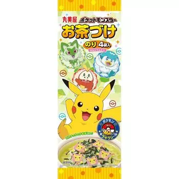 Marumiya Food Industry Pokemon Ochazuke Nori 4 пакета x 10 штук 14,4 г