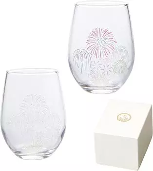 Marumo Takagi Pottery Free Glass Set Japan Glass Gift Temperature Change Sake Day Day Day Wedding Gift Present Beer Japanese Sake Whiskey Respect for