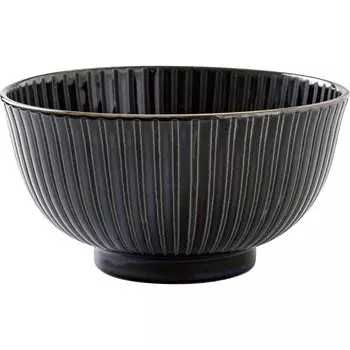 Marusankondo Mino Ware Pinwheel 165 Bowl Navy Multi Bowl