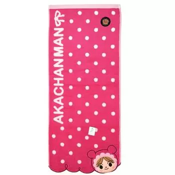 Marushin Anpanman Face Towel Baby Man 881400 Marushin Hello! розовый