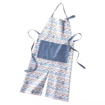 Marushin Apron Finlayson Muuto Kitchen H90 x W95cm For adults Thin Nursery school Nursery teacher Kindergarten Day Birthday Present Gift 6105003800