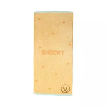 Marushin Bath Towel BT21 Character Cotton Antibacterial 5785024200 Cute_SHOOKY 100%