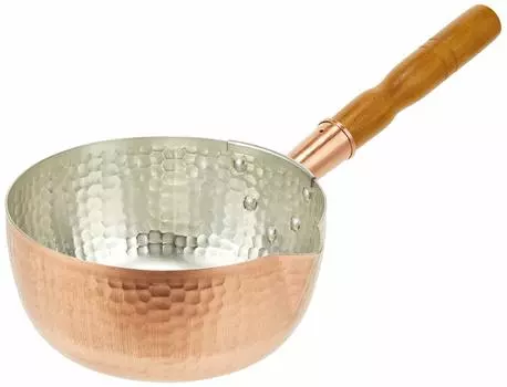 Marushin Copperware Yukihira Pot Copper 18cm