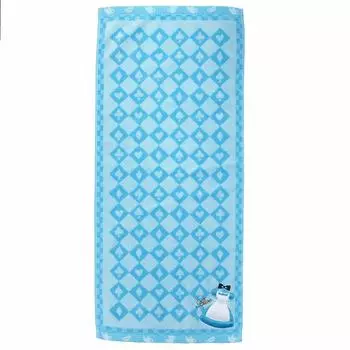 Marushin Disney Alice in Wonderland Face 34 x Alice 2005088000 Towel, 80cm, Dress, 100% Cotton,