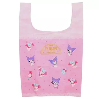 Marushin Eco Bag Sanrio My Melody Sweet Smile x W40 x D20cm 12 x Made of recycled polyester 3335012400 H63.5 (When stored 12cm)