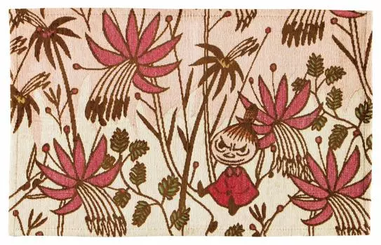 Marushin Entrance Mat MOOMIN Little My 50 x 80cm In the Flower Garden 1545002200 Approx.