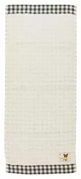 Marushin Face Antibacterial and 4335014600 Towel, The Bears School Evergreen, 100% Cotton, Deodorizing,