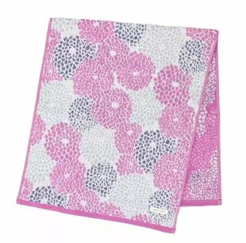 Marushin Face Chrysanthemum Made in Imabari Certified 6165001000 SOU SOU Towel, 34x80cm, Design, Japan, Towel, розовый
