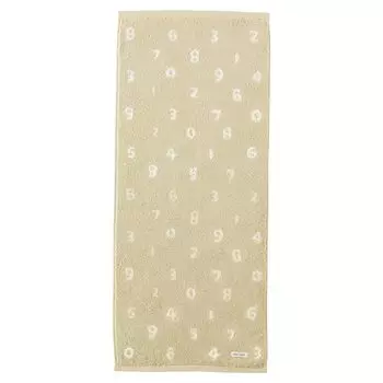 Marushin Face Light Antibacterial and 6165012800 SOU SOU SO-SU-U Towel, Tan, 100% Cotton, Deodorizing,