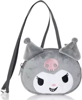 Marushin Face Pocket Pouch Kuromi Kuromi Pocket Товары для поступления в детский сад Подготовка к поступлению в детский сад Детский сад