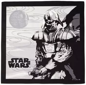 Marushin Furoshiki STAR WARS Темно-розовый черный хлопок Сделано в Японии 2535033200 70 x 70 см 100% прибл.