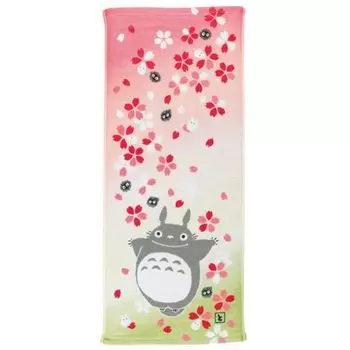 Marushin Gauze Face Towel 34 x 80cm My Neighbor Totoro Hanafubuki Imabari Name Included 1005007000
