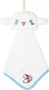 Marushin Hanging Micro Mascot Kindergarten Admission Preparation for Nursery Elementary Girls 3065013100 Towel, Material, Cinnamon, Cinnamoroll,