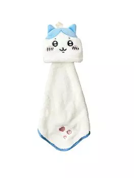 Marushin Hanging Towel Micro Material Chiikawa Mascot Hachiware Kindergarten Entrance Goods Preparation for Kindergarten Nursery School Kindergarten