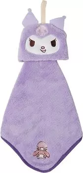 Marushin Hanging Towel Micro Material Kuromi Mascot Kuromi Kuromi Kindergarten Entrance Kindergarten Entrance Nursery Elementary Girls 3065013000