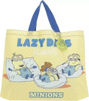 Marushin Lesson Bag MINION Chill Days Handbag Bag Entrance Goods Preparation for Entrance Nursery School Kindergarten Elementary School Boys Girls