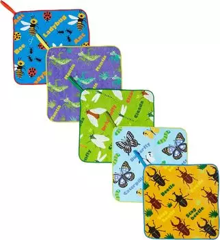 Marushin Loop Towel Set of 5 Piccolino Piccolino Sports Life Kindergarten Admission Goods Entrance Preparation Nursery School Kindergarten Elementary