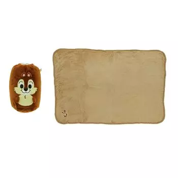 Marushin Mascot Drawstring Blanket Disney Chip Dale H70 x W100cm Blanket Cute Fluffy Stylish Cold Weather Goods 2245029700 & Chip/Fluffy Approx.