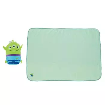 Marushin Mascot Drawstring Blanket Toy Story Alien H70 x W100cm Blanket Cute Fluffy Stylish Cold Weather Goods 2245029900 Alien/Fluffy Approx.