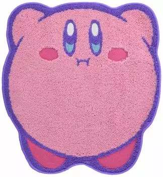Marushin Mini Towel Kirby Hand Towel Handkerchief Character Cotton Absorbent Present Gift Birthday Plump Kirby Die Cut 4585003600