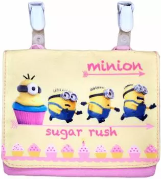 Marushin Pocket Pouch Outing Pouch Clip Pouch Minion Minion Sugar Rush Minion 4805025000 В11Ш14,5Г3 см
