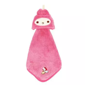 Marushin Подвесное полотенце Микро Материал Sanrio Персонажи Талисман Моя Мелодия Товары для детского сада Подготовка к детскому саду Детский сад