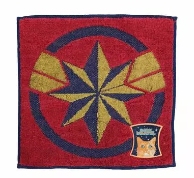 Marushin Полотенце для рук MARVEL Капитан Марвел 25 x 25 см Патч Хлопок 2505021300 100%