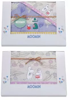 Marushin Полотенце Подарок Поздравления Переезд MOOMIN Moomin Bloom Party 1 Рука Лицо Банное полотенце День Подарок на День Рождения 1485009500 MM-9845 Полотенце/1 Полотенце/1 Для Мамы