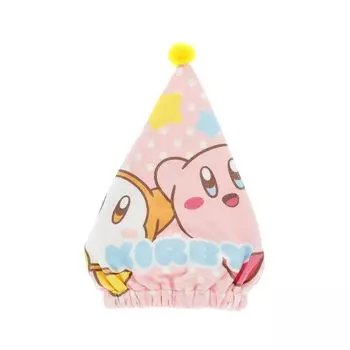 Marushin Полотенце-шапочка для плавания для детей Kirby Nintendo Kirby Friendship Полотенце для сушки волос Полотенце для быстрой сушки волос Полотенце для девочек и мальчиков Персонаж