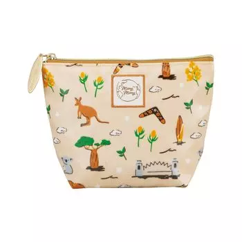 Marushin Pouch Accessory Case ManyMany Many Australia World Pastel Cute Cosmetic Pouch 0785003300