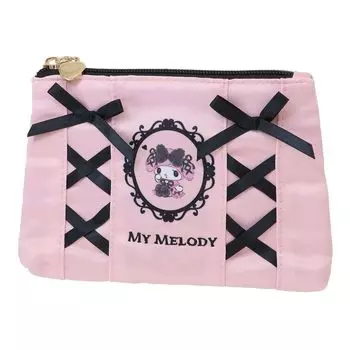 Marushin Pouch Sanrio My Melody Midnight Pink чехол для аксессуаров для персонажей косметика подарок на день рождения разные товары 3825004200 для женщин