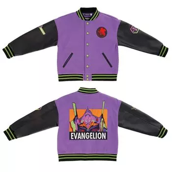Marushin Stadium Jumper Evangelion Unit 01 Chara Jumper Full Embroidery 4885007800 (L)