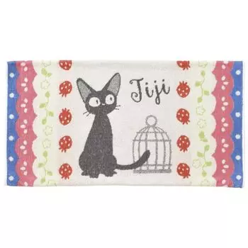 Marushin Studio Ghibli Доставка Клубника и Полотенце 1005037900 Наволочка, «Служба доставки Кики» Джиджи, Взрослый, Джиджи, Ткань,