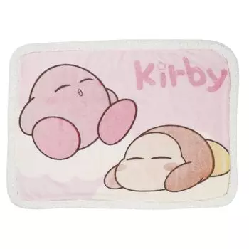 Marushin Throw Kirby Waddle Dee Lay Together Blanket Cute Sheep Boa Fluffy Style Cold Weather Goods 4585028000