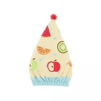 Marushin Towel Cap Swimming for Children SUN HEART Hair Drying Towel Hair Absorbent Quick Drying Towel Girls Boys Swimming Sea 0625013100