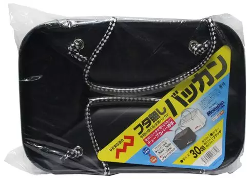 MARUSHINGYOGU Fishing Lidless Black (Marushin Gear) Bucket, 30cm, чёрный