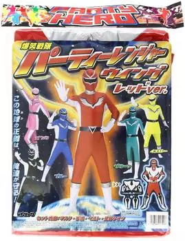 Марусо Бакушо Сентай Парти Рейнджер Крыло (красный)