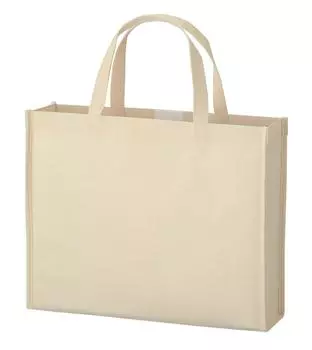 Marutama Industries Handbag Soft Bag A4 Wide Beige 10 Pieces with Gusset
