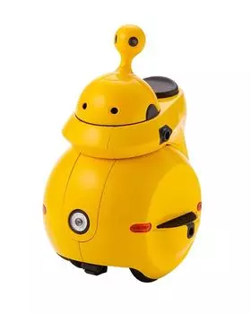 MARUTTOYS NOSERU Height 94mm scale plastic model KP578 [Yellow Ver.] approx. 1/12