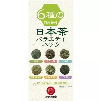Маруюки 6 видов японского чая в упаковке 2 г x 12 упаковок