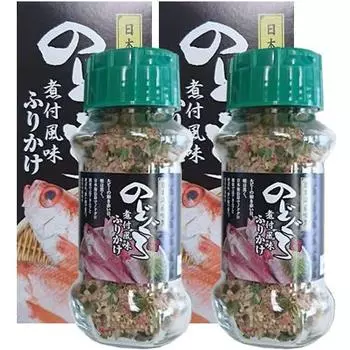 Maruwa Foods Watanabe Suisan Nodoguro Furikake в упаковке 85 г х 2 шт. (бутылка)