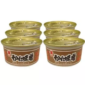 Maruyo Foods Canned Crab Miso 100g Set of 6 original crab miso shop Regular product for 60 years Kasumi s