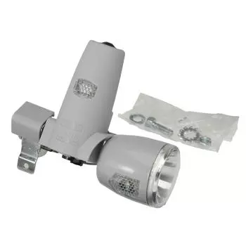 MARUZEN Magboy Dynamo Светло-серая велосипедная лампа MKS-2-CS