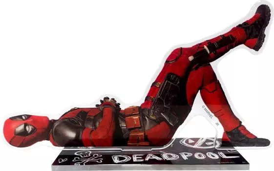 Marvel Acrylic Stand Deadpool Wolverine Lying Deadpool B [Inrock] &