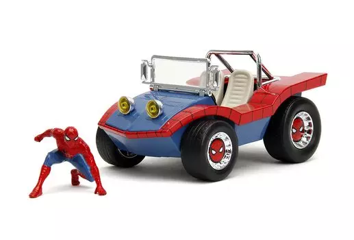 MARVEL BUGGY миникар 124 ЧЕЛОВЕК-ПАУК и Человек-паук