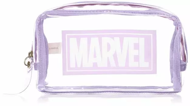 MARVEL Color Tape Clear Pouch Purple [Marvel] MV-133b (MV-135)