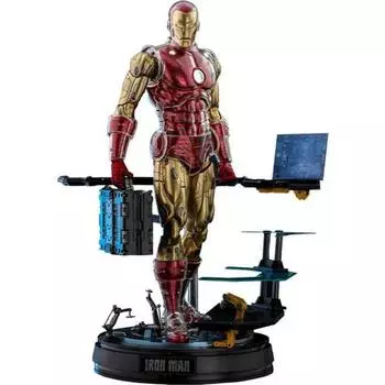 Marvel Comics 1/6 Железный Человек Делюкс версия Origins Collection Фигурки, 1 корейская игрушка