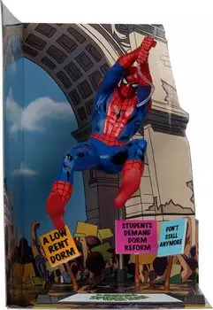 Marvel Comics Ромита Удивительный Масштаб Сцена Фигурка Человек-Паук (Джон-старший/Человек-паук, том 1, № 68) #006 1/10