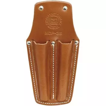 MARVEL Cowhide leather electrician pocket with 2 screwdriver holders MDP-35