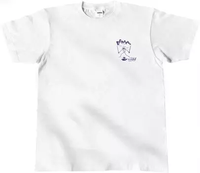 Marvel Deadpool Wolverine Heart White L Size [Inrock] T-Shirt &